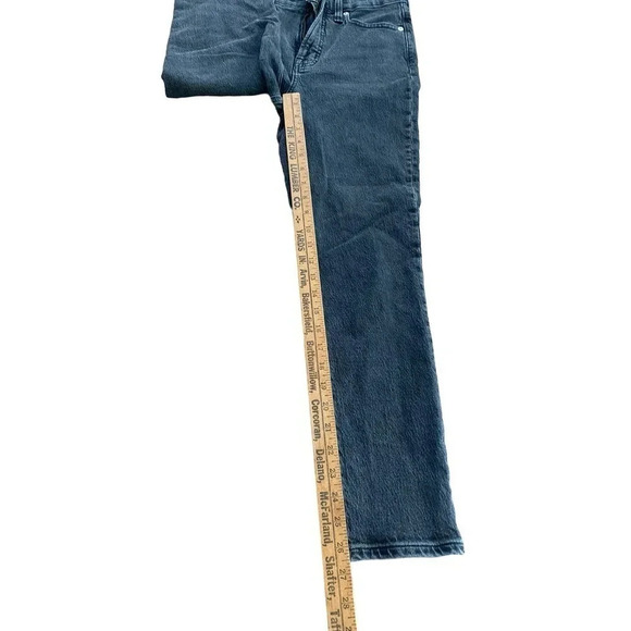 Madewell The Perfect Vintage Women's Black Straight Leg Jeans Size 25 - Picture 5 of 5